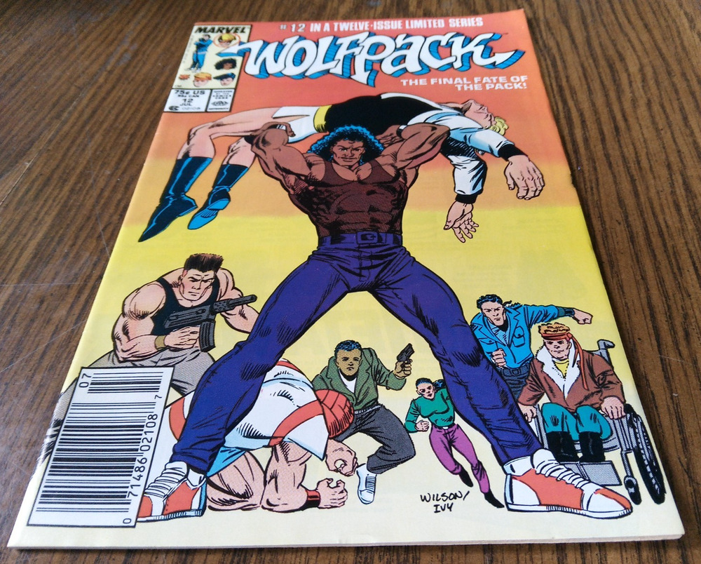 Wolfpack #12 July 1989 Marvel Comics